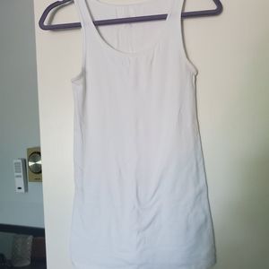 2 white maternity tank tops